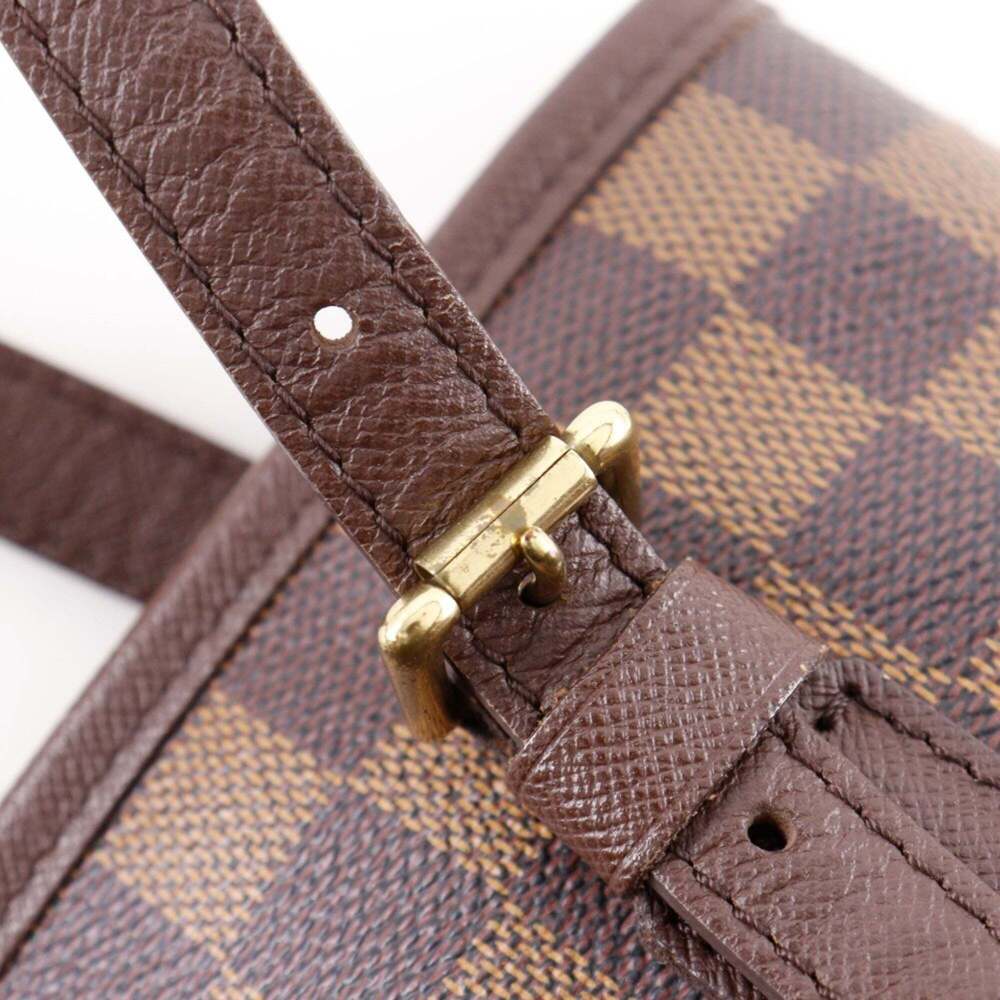 LOUIS VUITTON Brown Damier Canvas Tote Bag - Picture 13 of 16